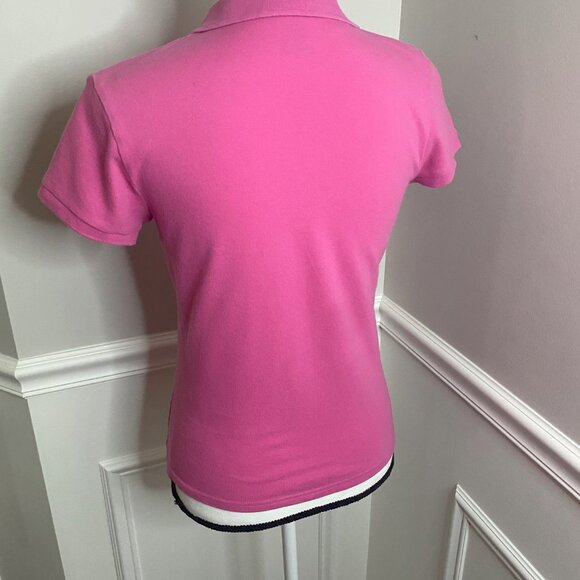 Pink Polo T-shirt size Medium Y2K - Picture 4 of 6